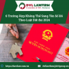 6 Trường Hợp Không Thể Sang Tên Sổ Đỏ Theo Luật Đất đai 2024 